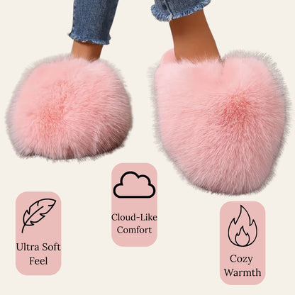 Fluffy Plush Slippers