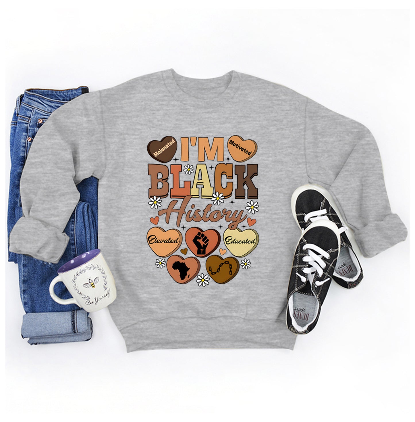 Inspirational Black History Sweatshirt