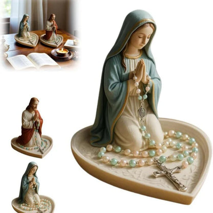 🏆Virgin Mary Rosary Holder - With Necklace