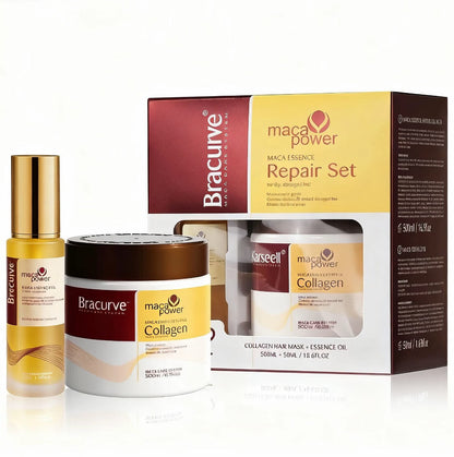 Collagen Hair Mask+Argan Oil Set