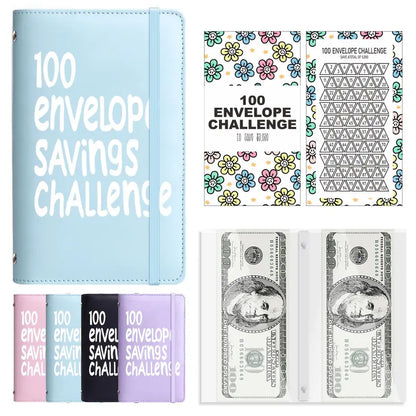 100 Days Saving Challenge Book