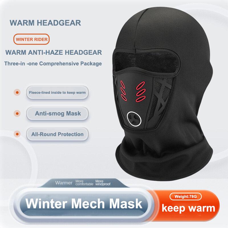 Winter Fleece Ski Mask Windproof Full Face Cover