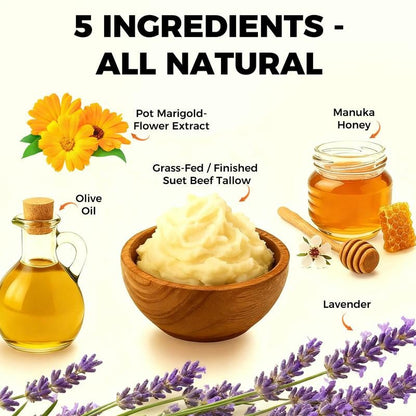 Whipped Tallow Honey Balm