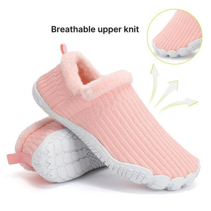 Fleece-Lined Non-Slip Unisex Slippers
