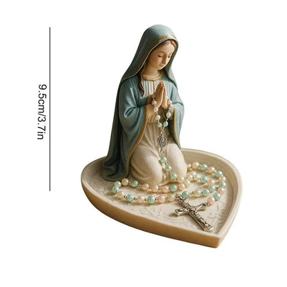 🏆Virgin Mary Rosary Holder - With Necklace