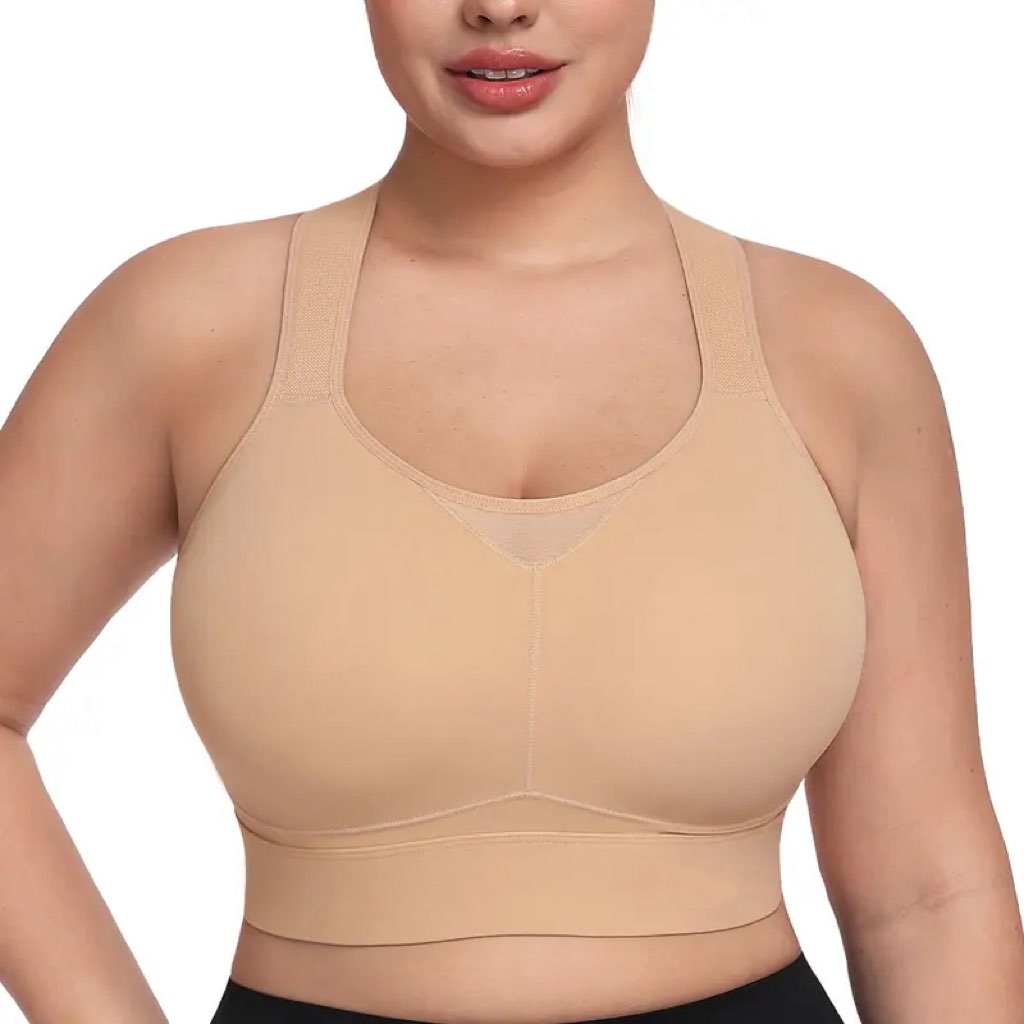 High Impact Racerback Sports Wireless Bra
