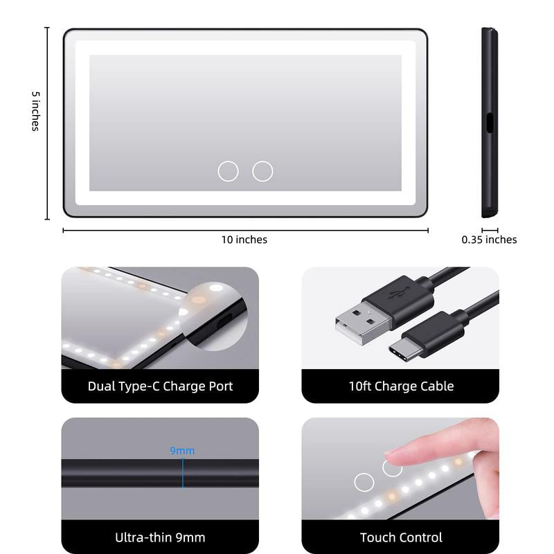Car Sun Visor Vanity Mirror