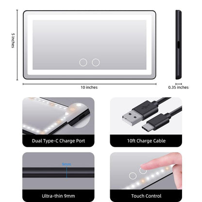 Car Sun Visor Vanity Mirror