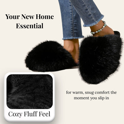 Fluffy Plush Slippers