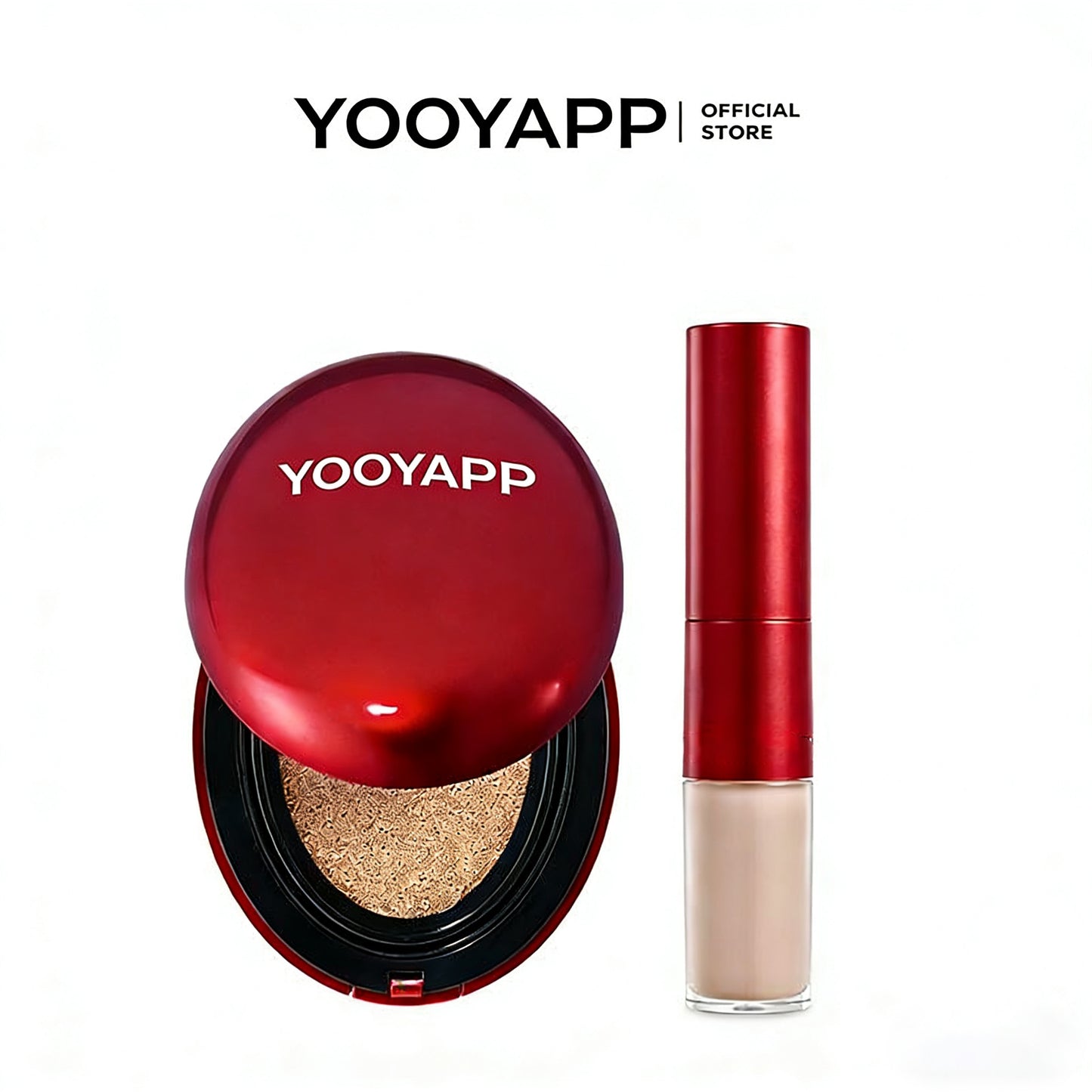 Flawless Base Duo – Blurring Concealer &  Red Cushion Set