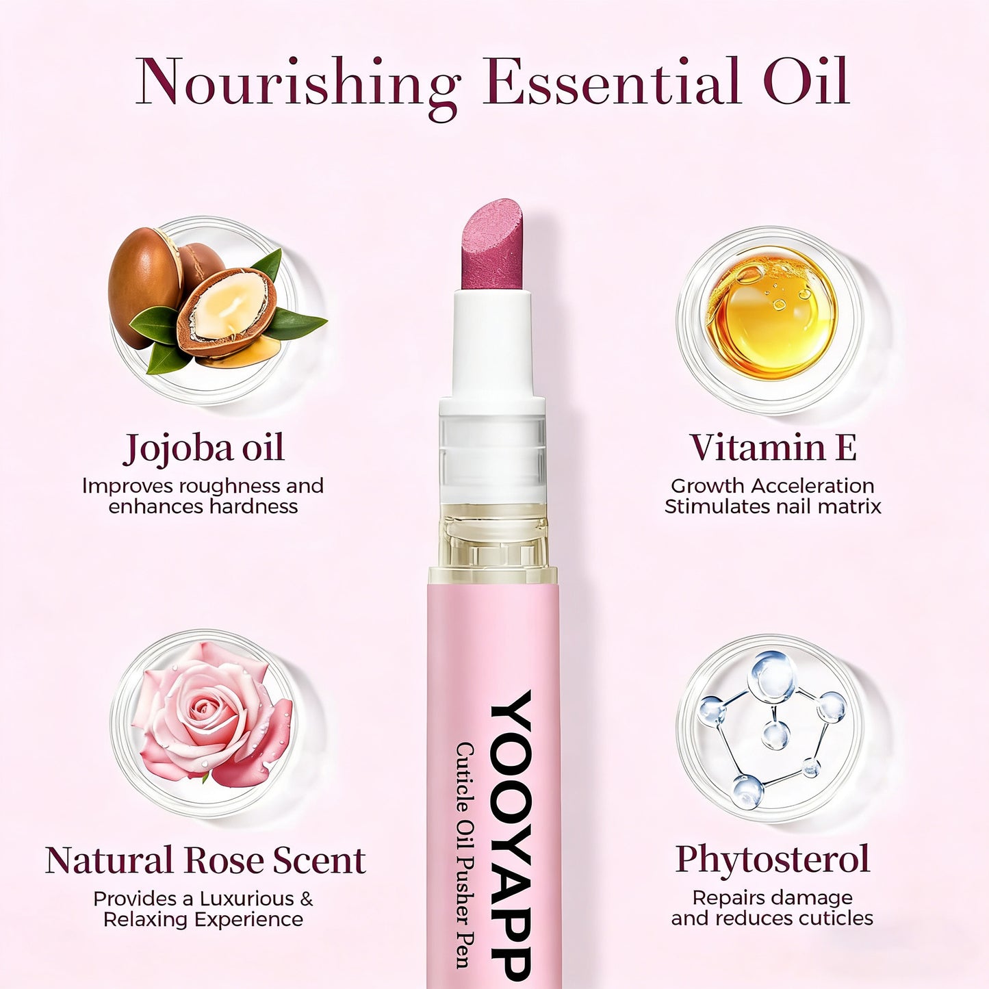 Cuticle Pusher Pen & Oil Pen