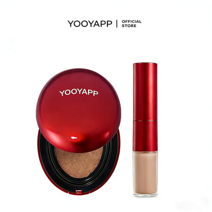 Flawless Base Duo – Blurring Concealer &  Red Cushion Set