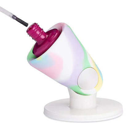 Nail Art Essential: Anti-Spill Suction Polish Holder