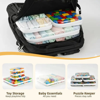 Clear Hard Shell Zippered Cases