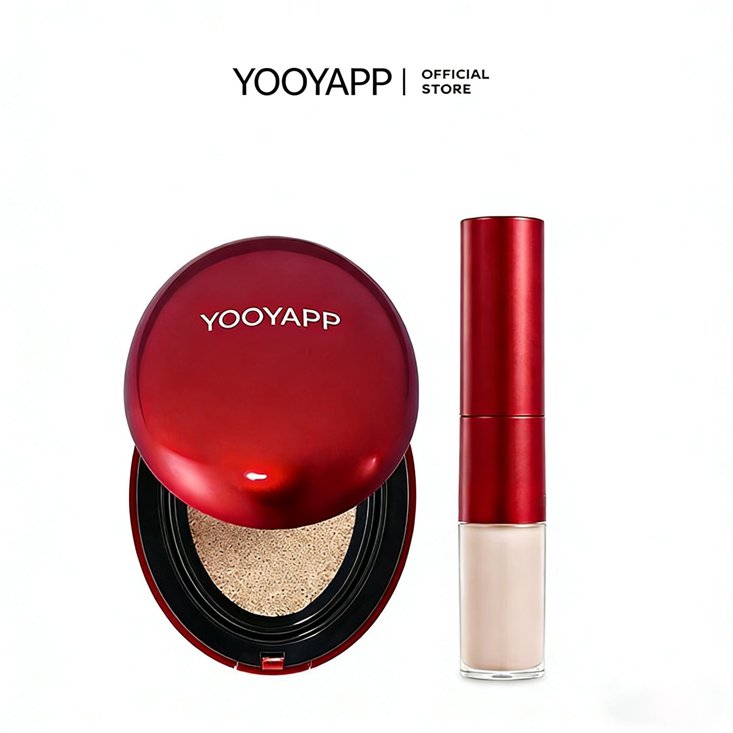 Flawless Base Duo – Blurring Concealer &  Red Cushion Set