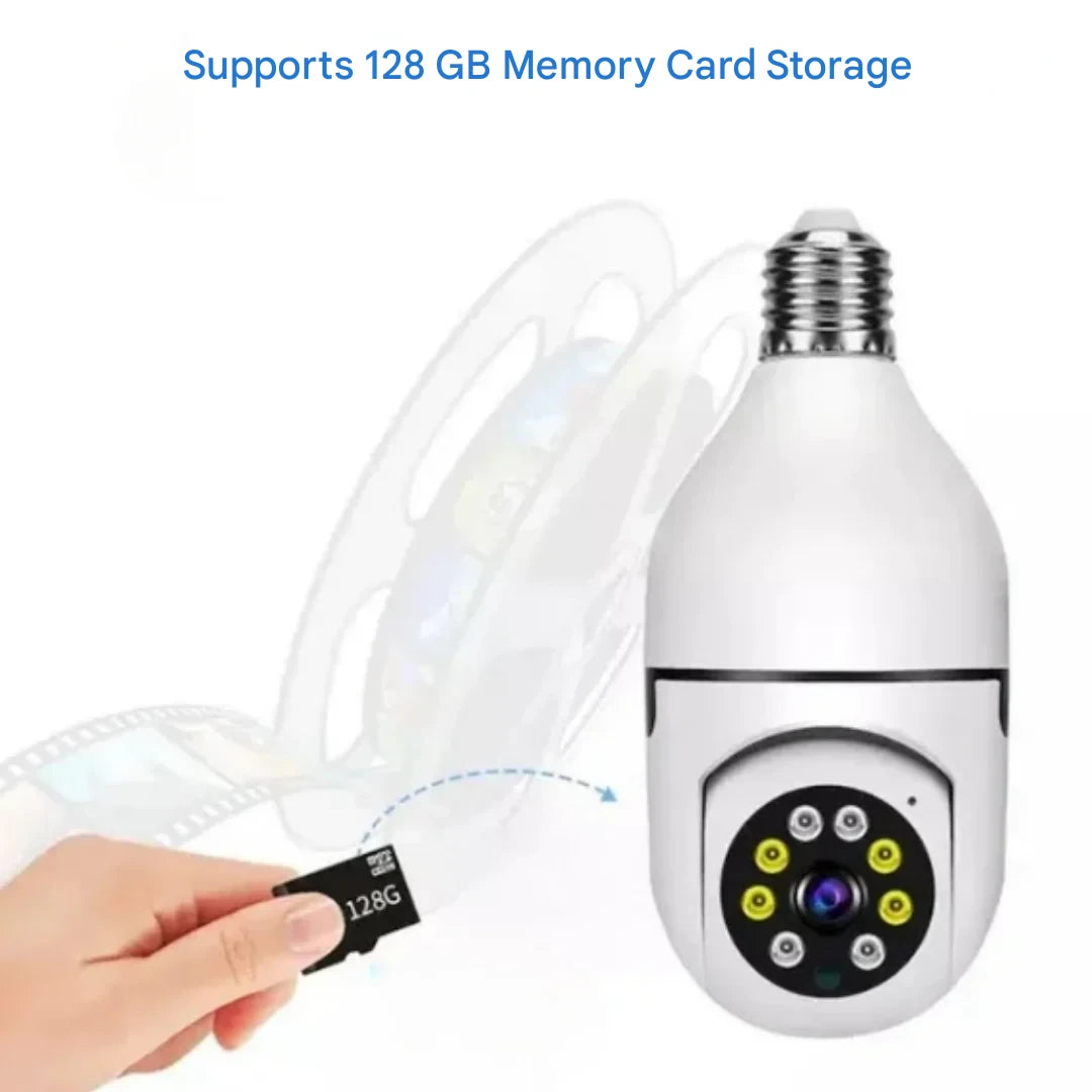 SpyBulb™ - Security WiFi Light Bulb Camera