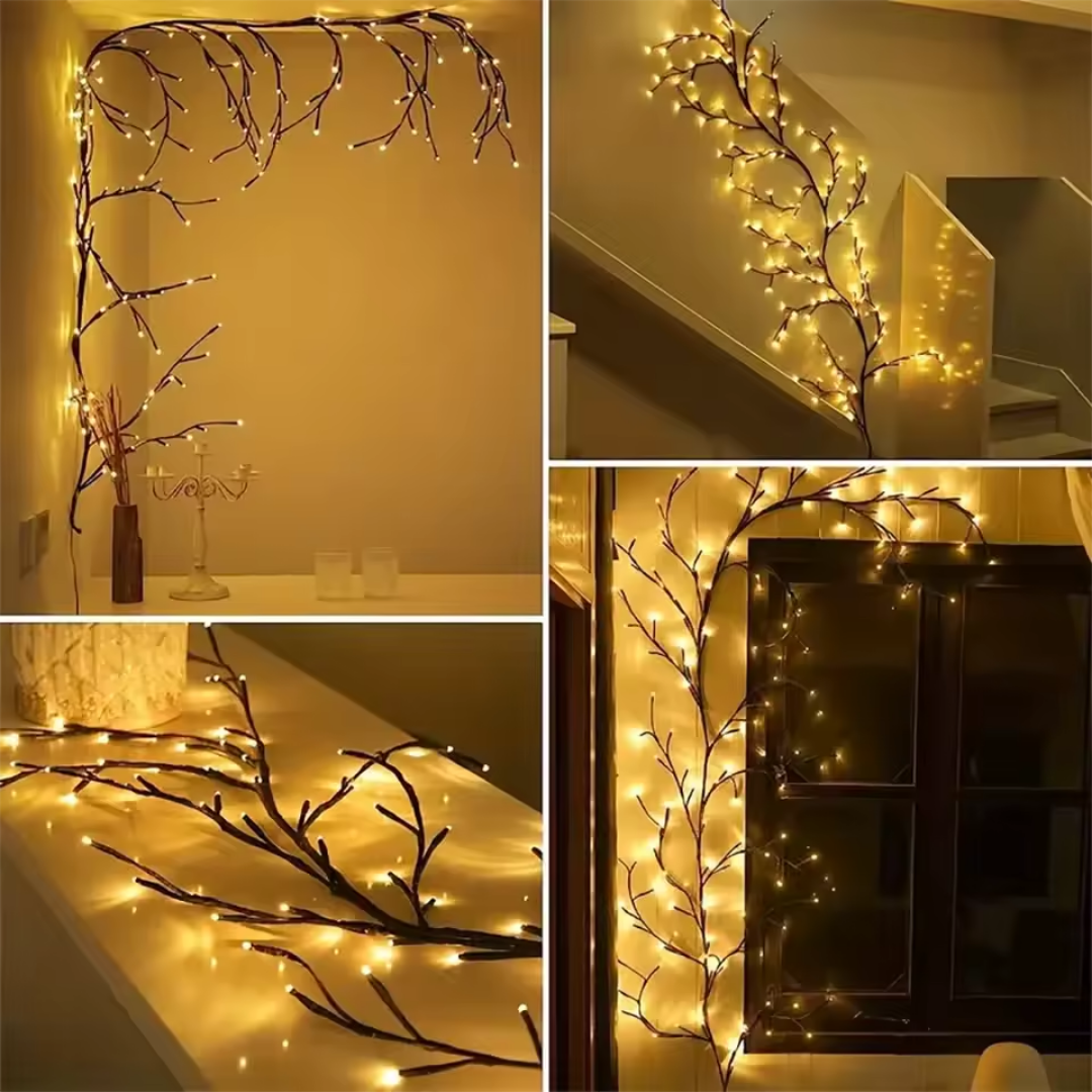 GlowLeaf™ - Enchanted Willow Vine Lights