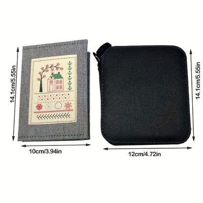 All-Scenario Sewing Kit + Embroidery Stitch Book (86PCS)