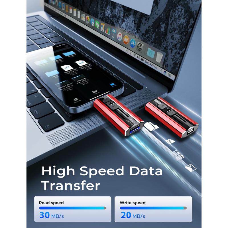 Multi-Device Plug-and-Play iPhone Flash Drive