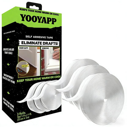 🔥🏆Anti-Draft Adhesive Instant Insulati on Seal Tape