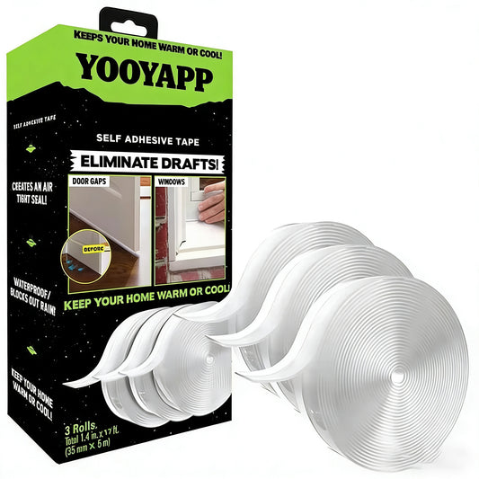 🔥🏆Anti-Draft Adhesive Instant Insulati on Seal Tape