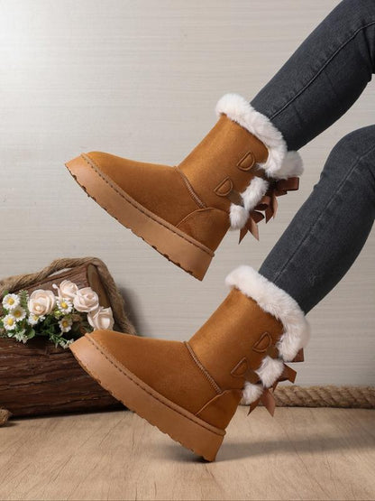 Women's Korean Style Winter Snow Boots