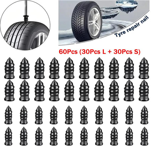 60Pcs Tire Repair Screws Plugs