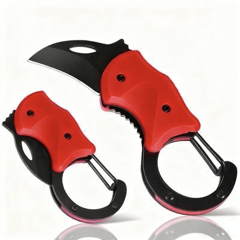 Mini Folding Knife Keychain - Portable Multi-purpose Gift for Camping & Holidays