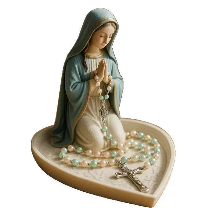 🏆Virgin Mary Rosary Holder - With Necklace