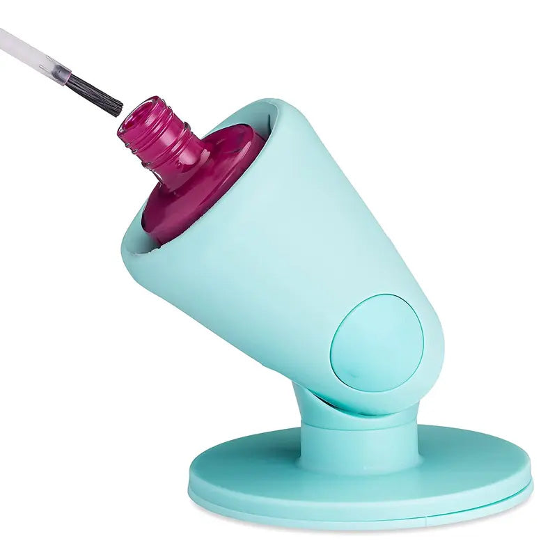 Nail Art Essential: Anti-Spill Suction Polish Holder