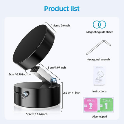 Vacuum Suction Magnetic Phone Holder