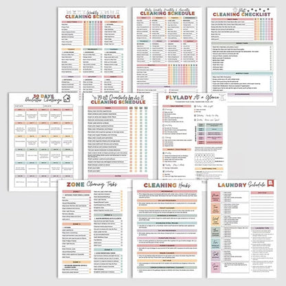 ADHD Cleaning Planner for Adults