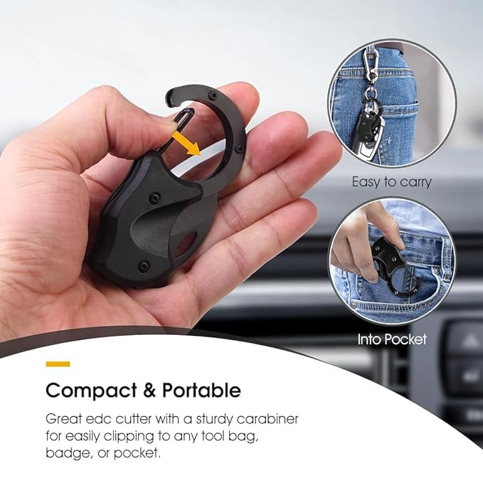 Mini Folding Knife Keychain - Portable Multi-purpose Gift for Camping & Holidays
