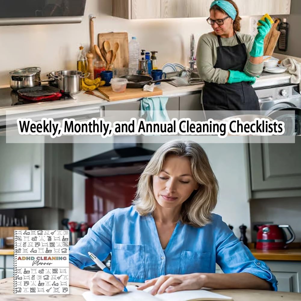 ADHD Cleaning Planner for Adults