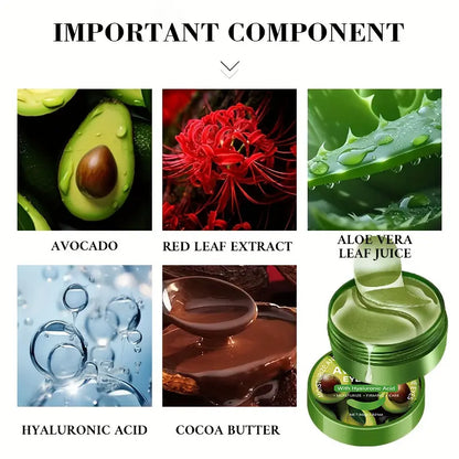 Avocado + Retinol + Aloe Eye Mask Trio