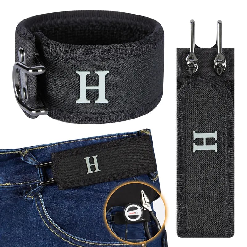 Metal Hook Tactical Elastic Belt