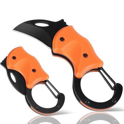 Mini Folding Knife Keychain - Portable Multi-purpose Gift for Camping & Holidays