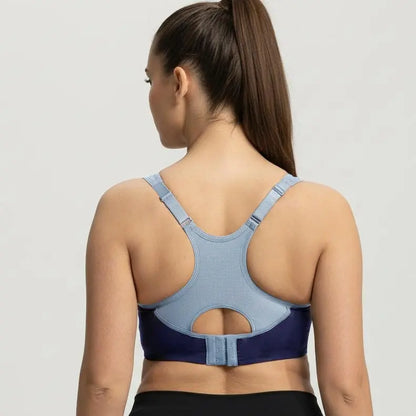 Wide Strap Underwire Sports Bra