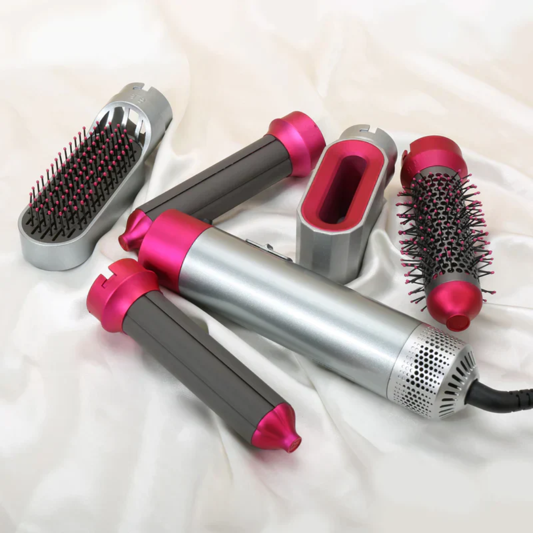 Curlixir ™ -  5-in-1 Hairdryer Brush