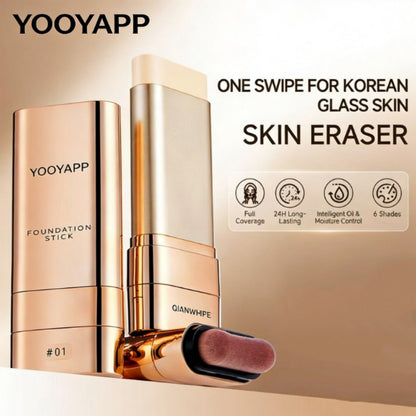 Concealer Foundation Stick with Built-in Brushes Complimentary