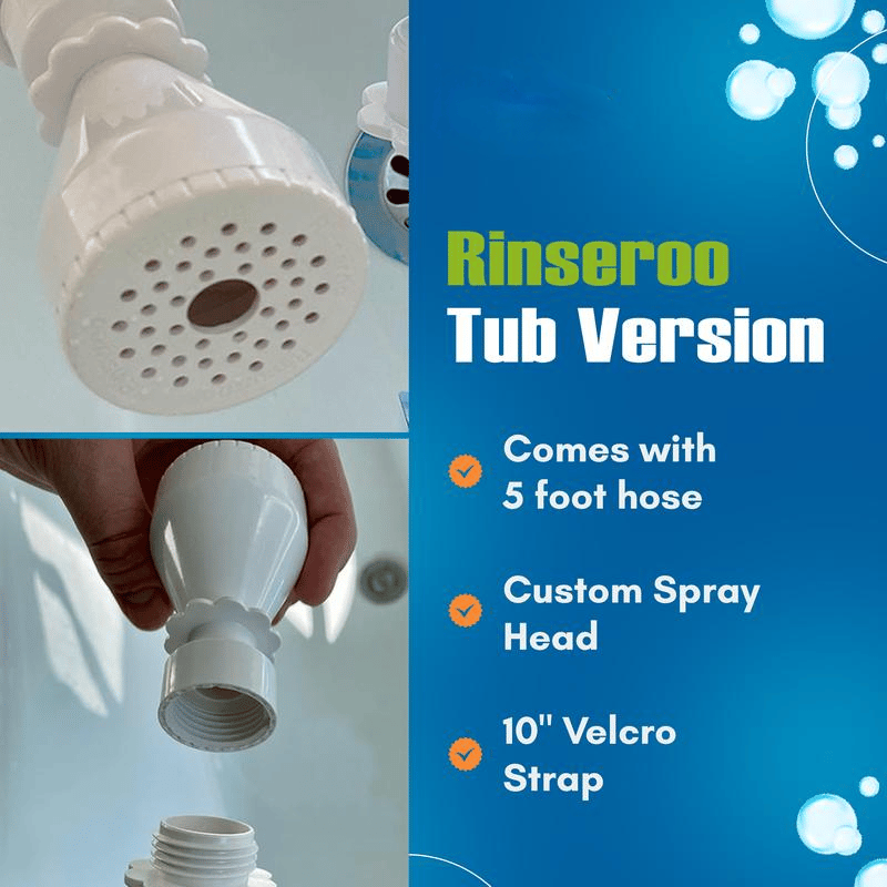 No-Install Tub Faucet Sprayer