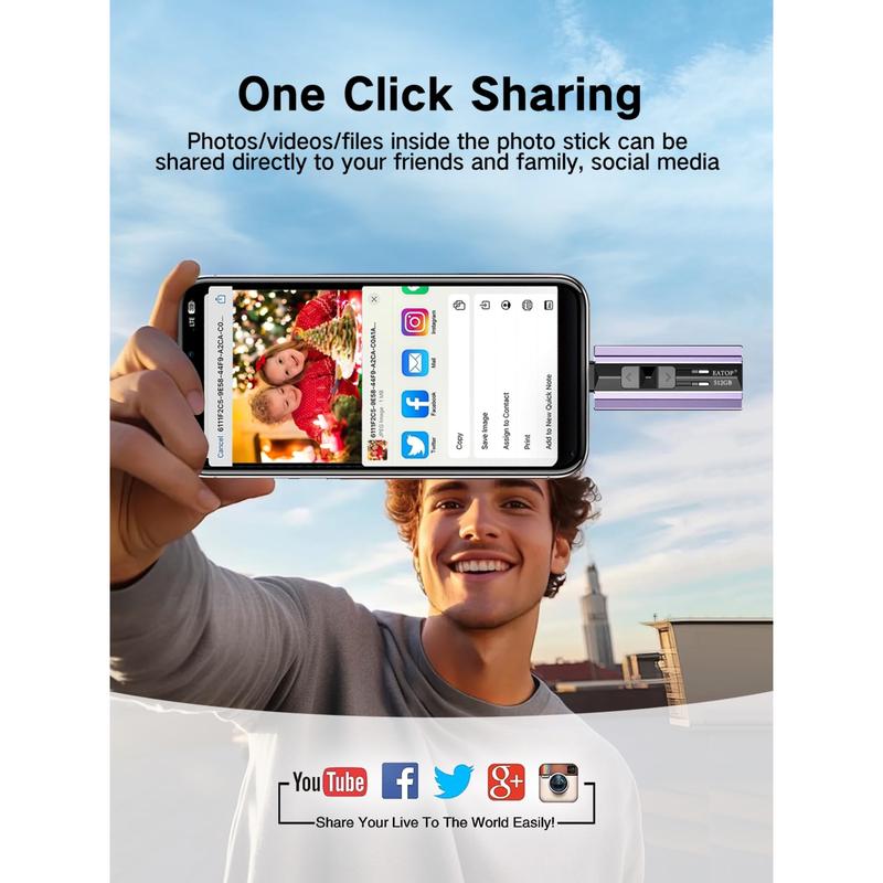 Multi-Device Plug-and-Play iPhone Flash Drive