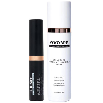 Fair SPF Duo: Eye Corrector + Tinted Moisturizer