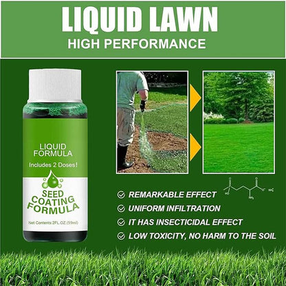 Instant Green Lawn Spray – HydroSeeding Grass in Seconds!