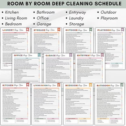 ADHD Cleaning Planner for Adults