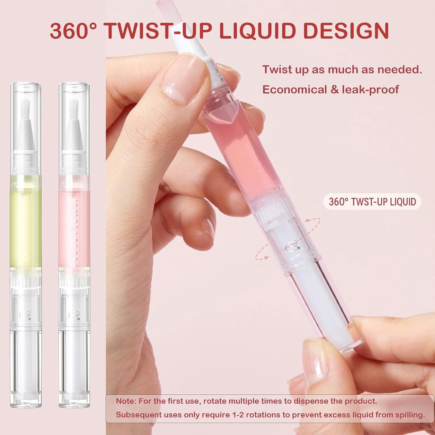 Cuticle Pusher Pen & Oil Pen