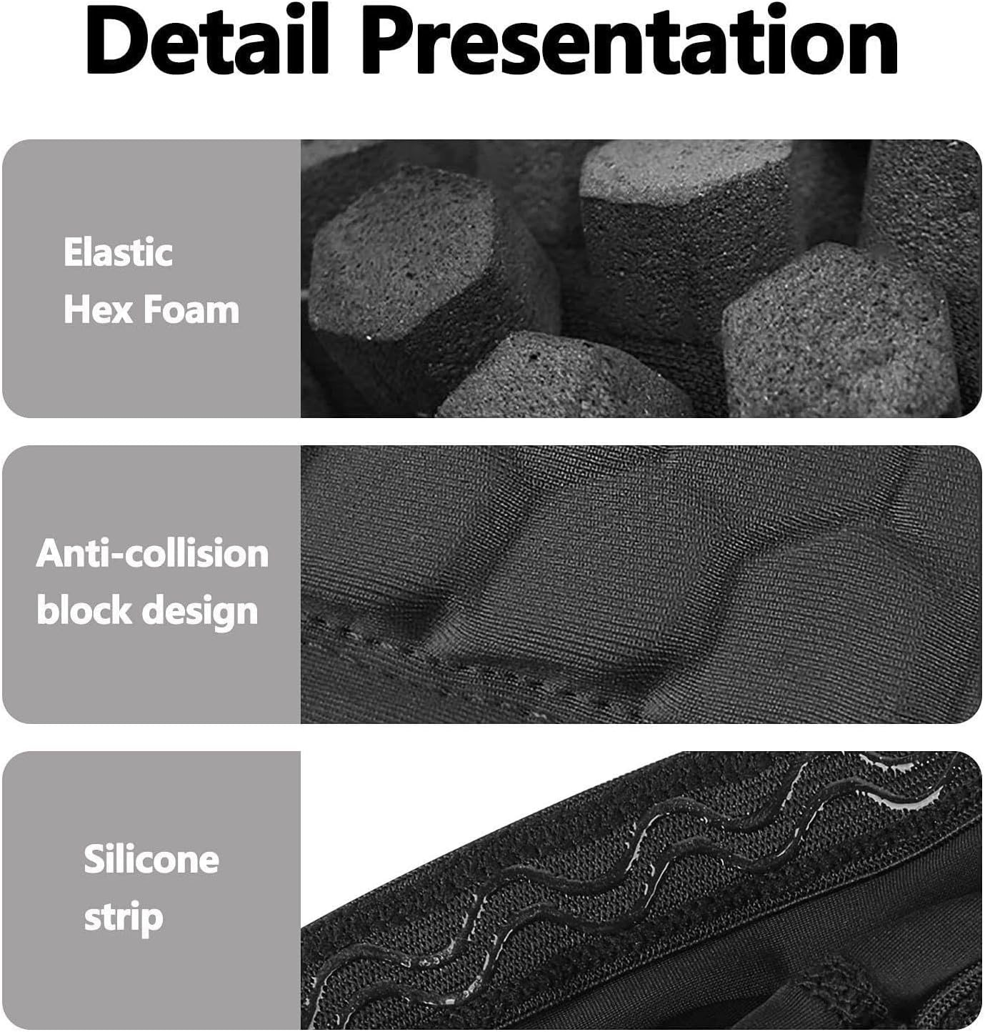 2X Outdoor Soccer/Football Shin Guards - Honeycomb Calf Protective Gear