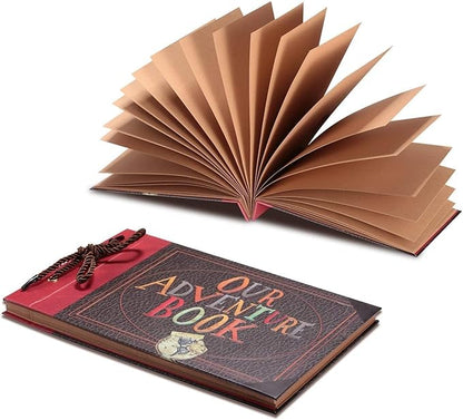 Adventure Book Handcrafted Diary Photo Scrapbook