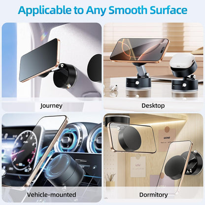 Vacuum Suction Magnetic Phone Holder