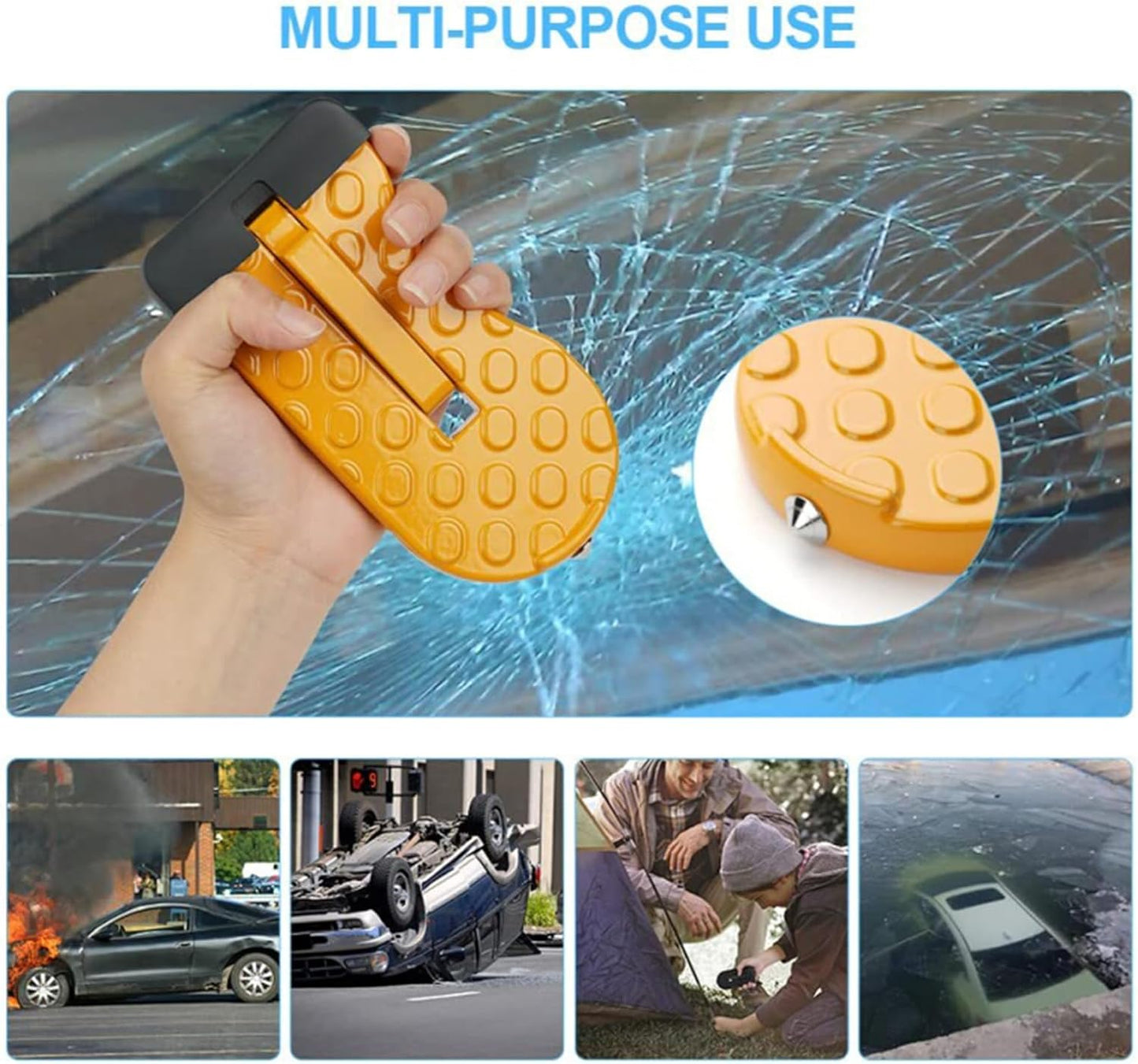 🔧 Universal Foldable Car Door Step